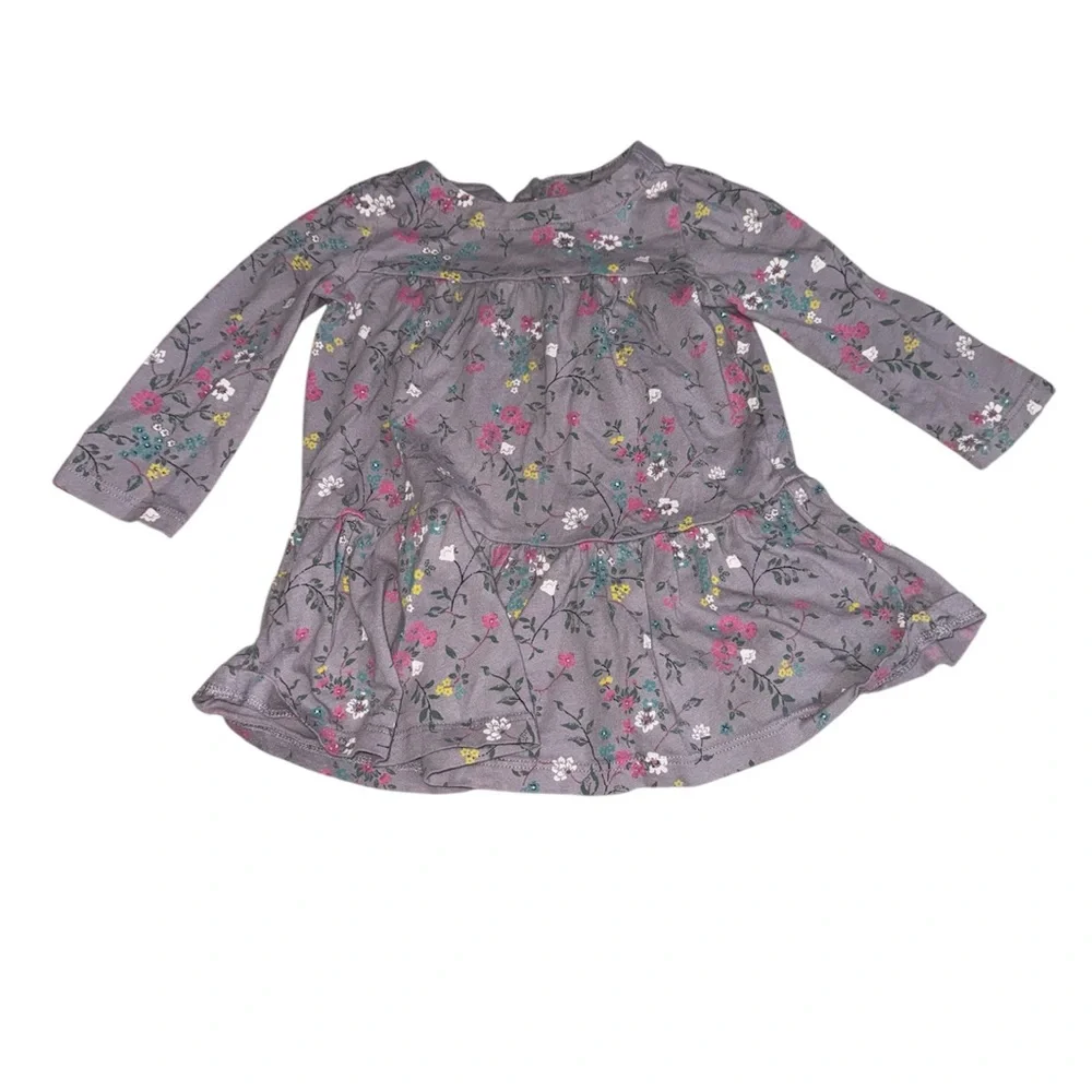 6-12 Months Baby Gap Girls' Pink and Gray Clothing Bundle Set (5 Pieces)
